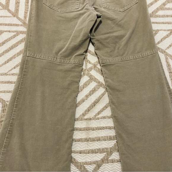 THE LONDON JEAN the Christie Fit soft velour beige pant - Picture 8 of 16
